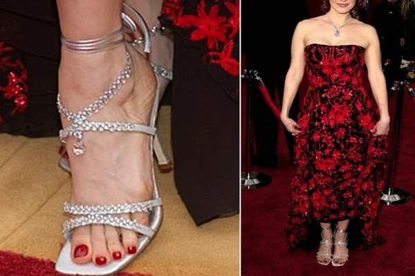 Stuart Weitzman Platinum Guild Stilettos